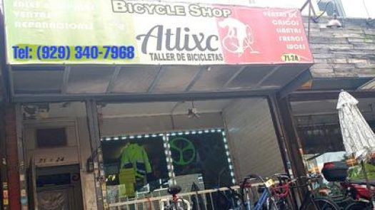 Atlixco Bicycle Shop in Jackson Heights