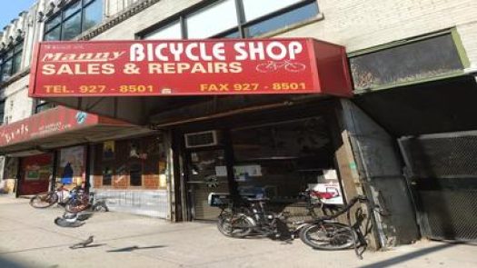 Bicycle Repair Shop in New York