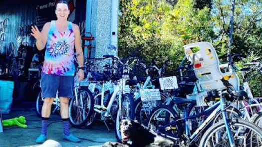 Bike Dude in St Simons Island Row 138 2