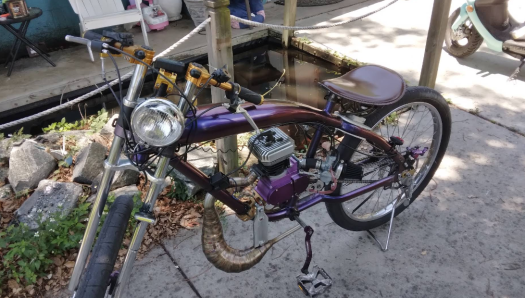 Freddy Flames Custom Motorized Bikes