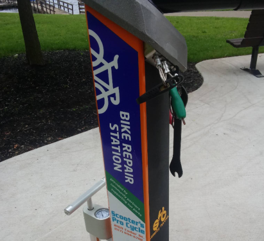 Scooters Pro Cycle Bicycle repair station