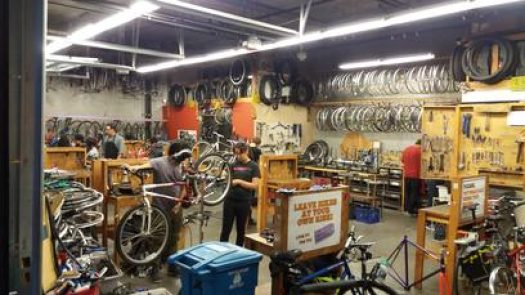 The Bike Kitchen in San Francisco Row 95 2