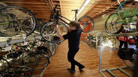 Uptown BART Bike Station in Oakland Row 111 2